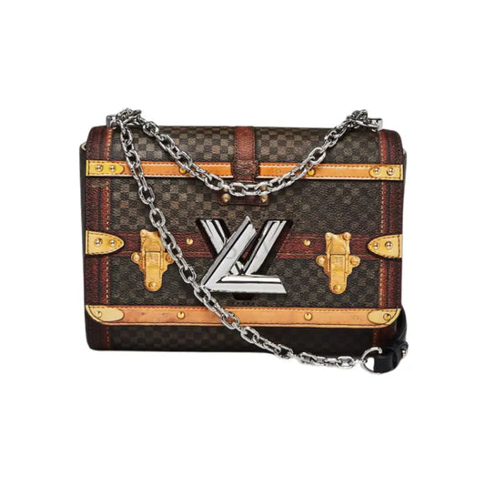 Louis Vuitton Time Trunk Twist Damier 2018 Crossbody Bag