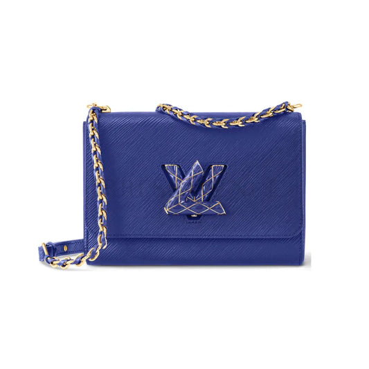 Louis Vuitton Twist Epi Leather Blue Crossbody Bag