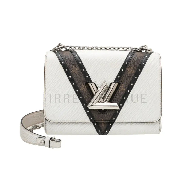 Louis Vuitton Twist Mm Epi Monogram White 2018 Crossbody Bag