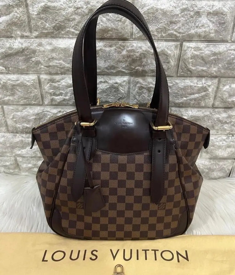 Louis Vuitton Verona Damier Mm Thn 2010 Hand Bag