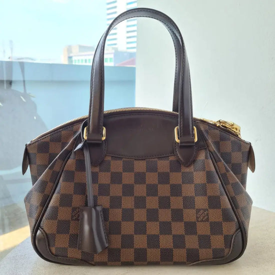 Louis Vuitton Verona Pm Damier Ebene Hand Bag