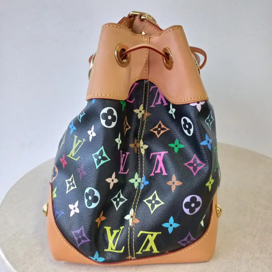 Monogram Multicolor Black Ursula Tote Bag