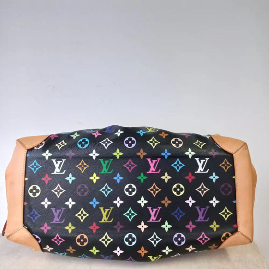 Monogram Multicolor Black Ursula Tote Bag