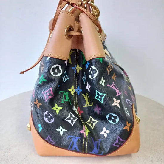 Monogram Multicolor Black Ursula Tote Bag