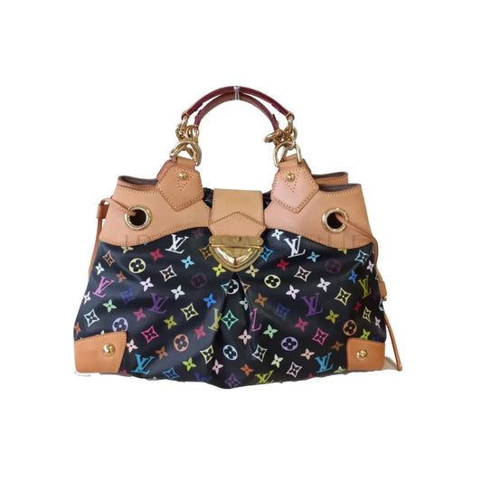 Monogram Multicolor Black Ursula Tote Bag