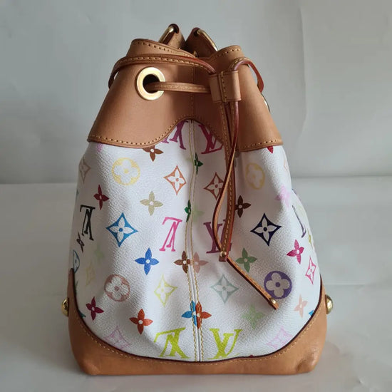 Monogram Multicolor White Ursula Tote Bag Crossbody