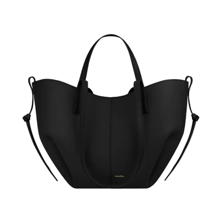 Polene Mini Black Cyme Handbag