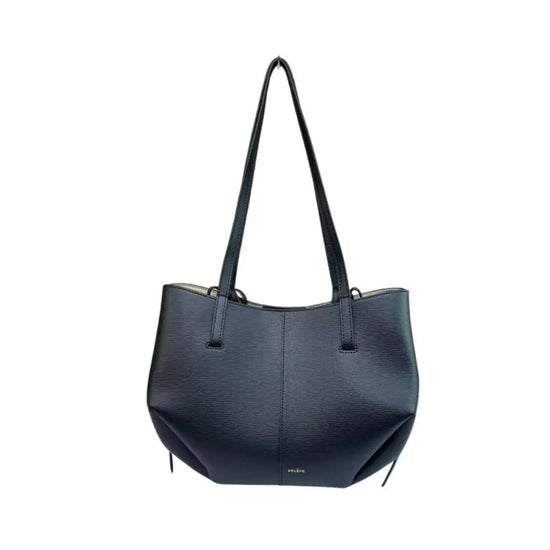 Polene Mini Black Cyme Handbag