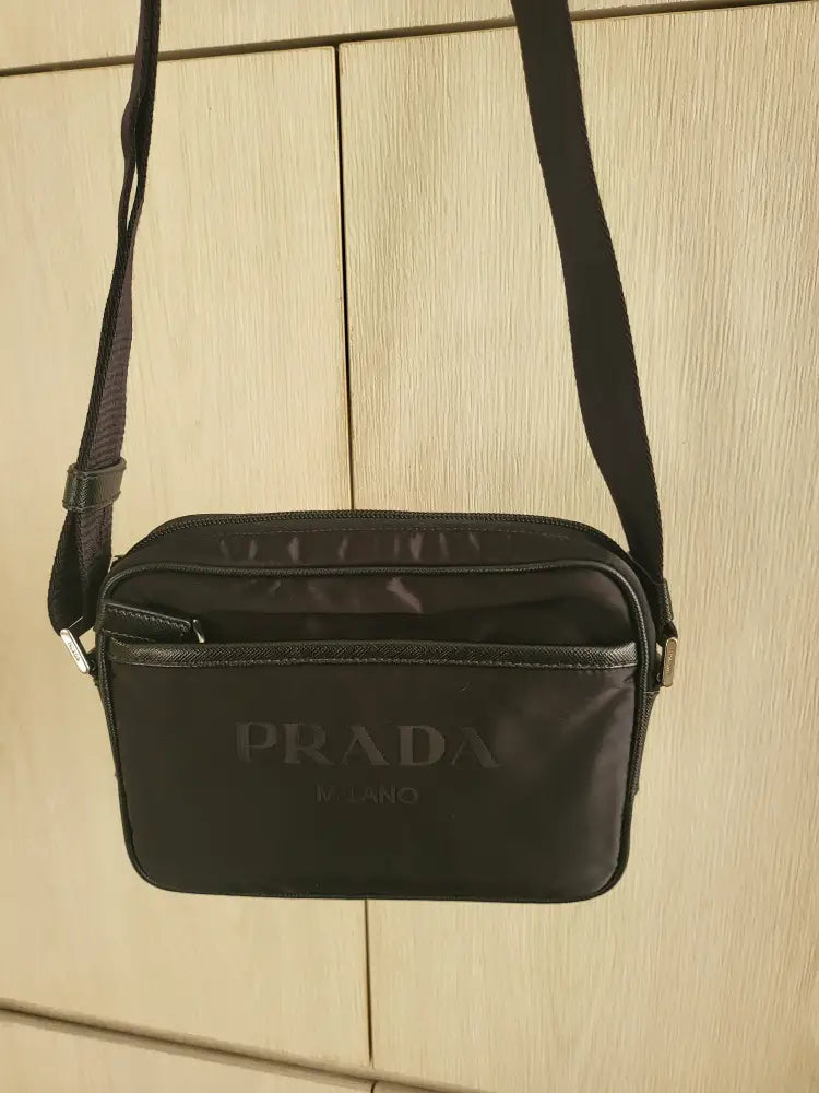 Prada Bandoliera Tessuto Men Crossbody Bag