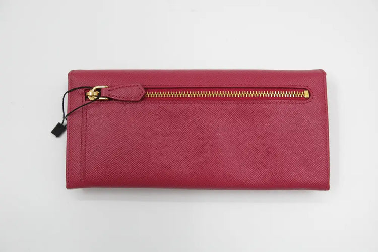 Prada Long Wallet Peonia