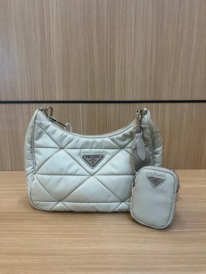 Prada Multipochette Quilted Beige Shw 2024 Handbag