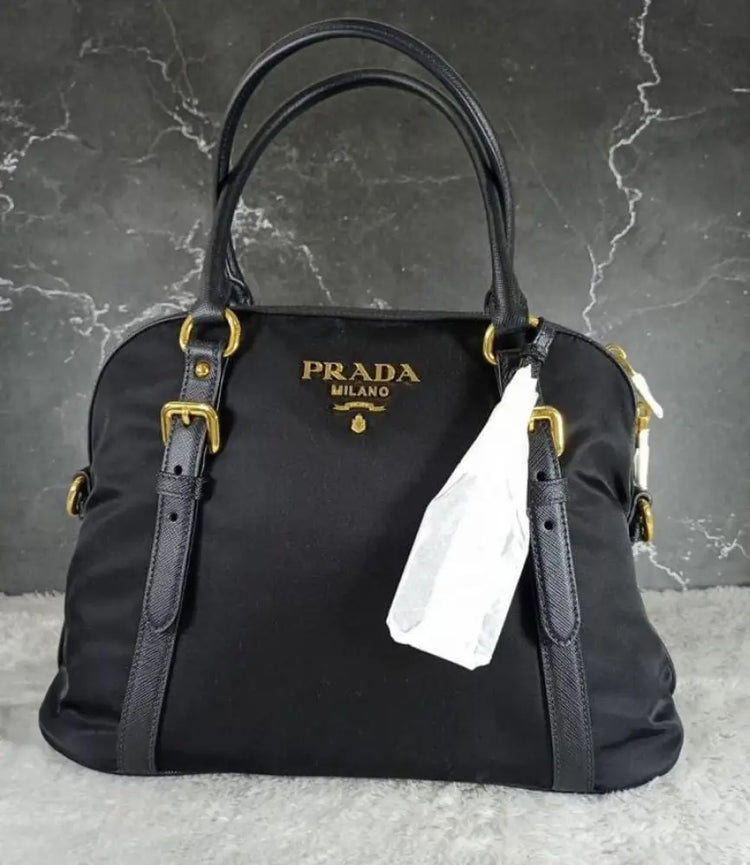 Prada Nylon Dome Handbag