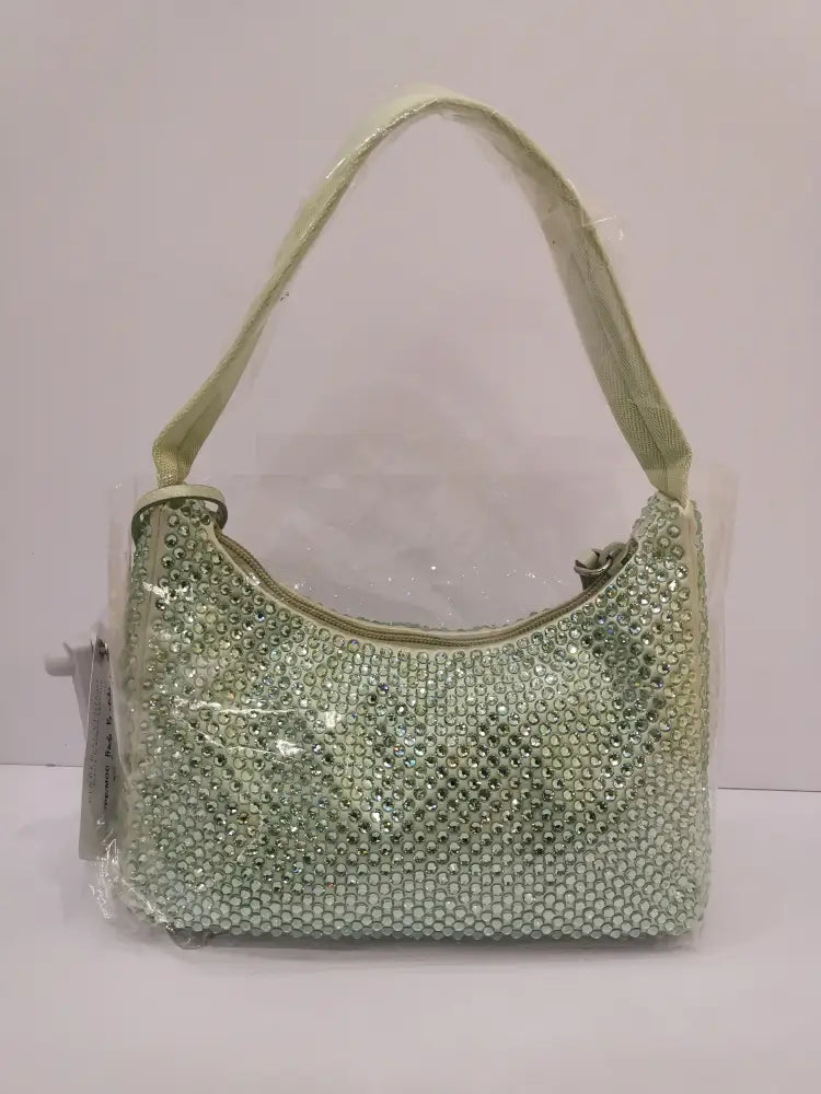 Prada Re - Edition Aqua Crystal Shoulder Bag