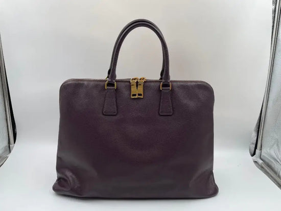 Prada Saffiano Lux Promenade Bag Hand