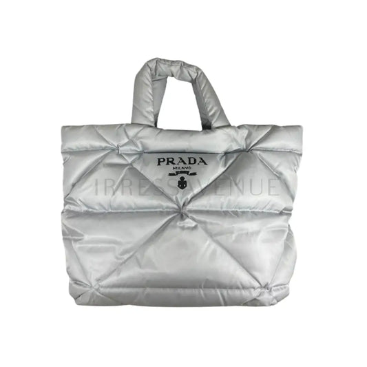 Prada Tessuto 2Vg082 Grey Handbag