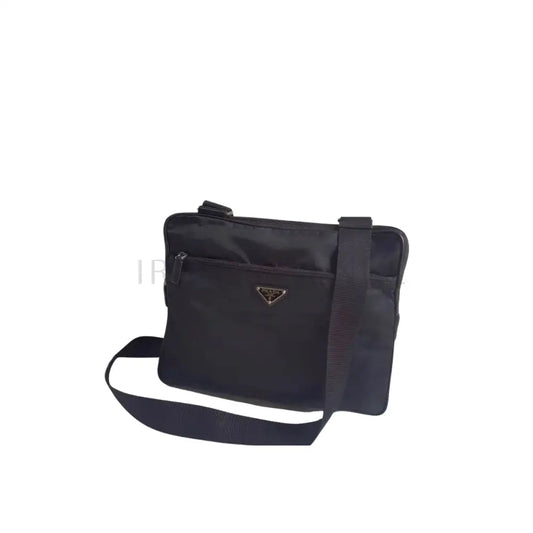 Prada Tessuto Slingbag Unisex Bag In Black Shw Crossbody