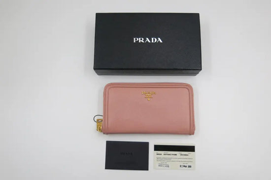 Prada Zippy Wallet Orchidea