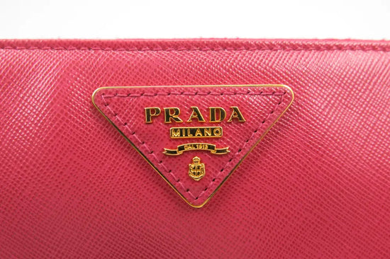 Prada Long Wallet Peonia