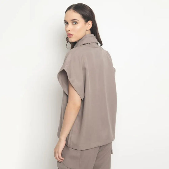 Rhea Oouter Brown L/Xl Clothing