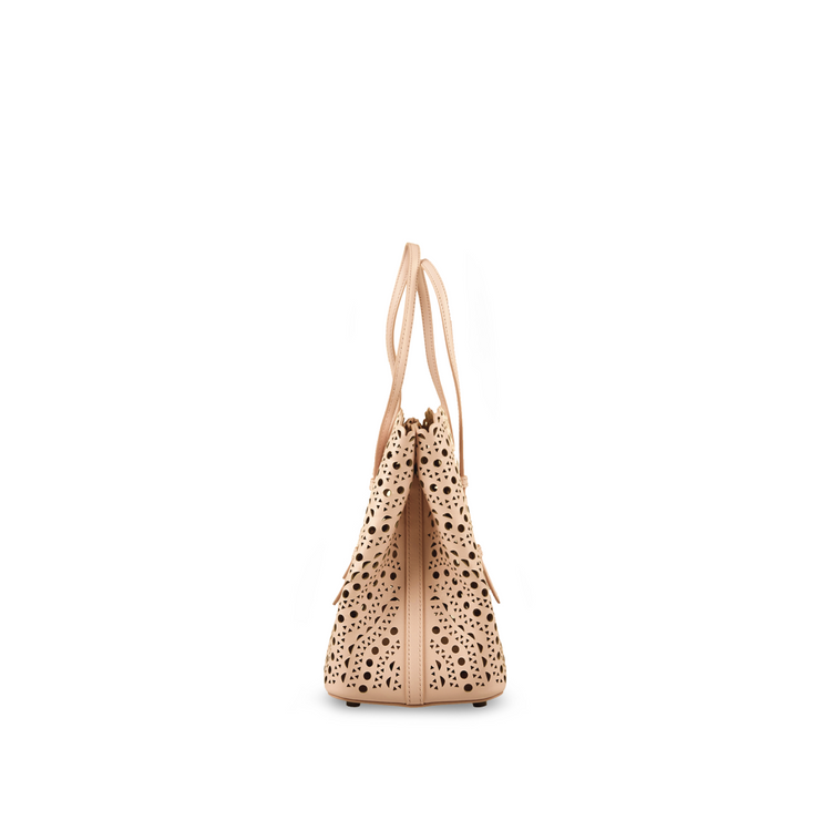 Mina 25 small vienne wave tote bag Sable