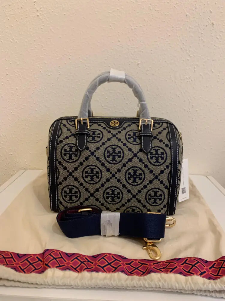 Tory Burch T Monogram Jacquard Duffle 83970