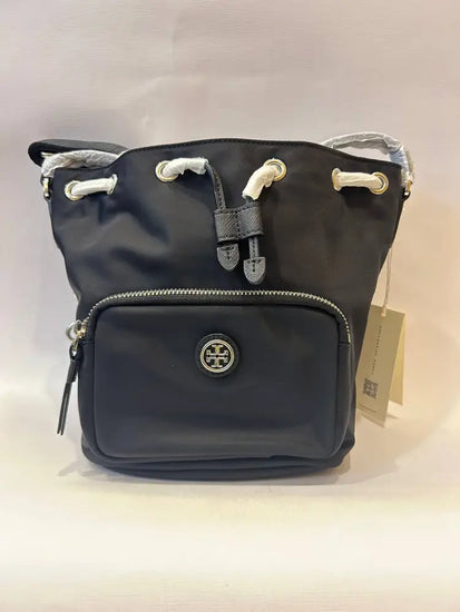 Tory Burch Virginia Bucket Bag Black Crossbody