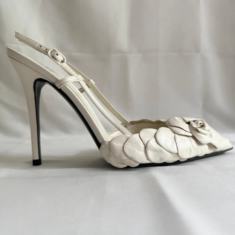 Valentino Garavani Atelier 03 Rose Edition Heels White Size 38 Shoes