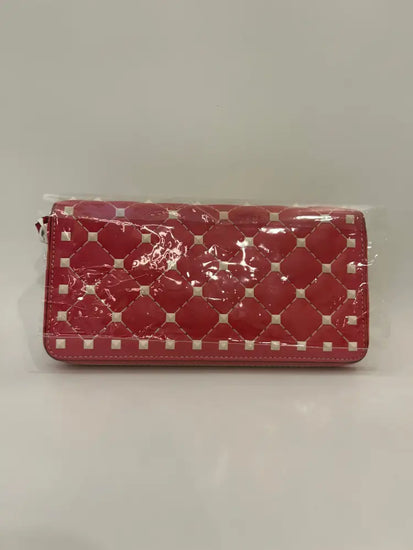 Valentino Zippy Long Wallet Rockstud