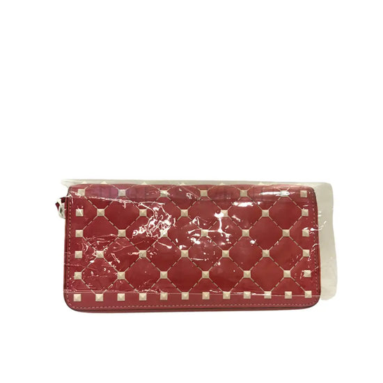 Valentino Zippy Long Wallet Rockstud