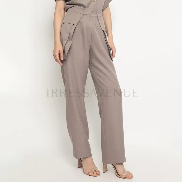 Vimala Pants Brown L Clothing