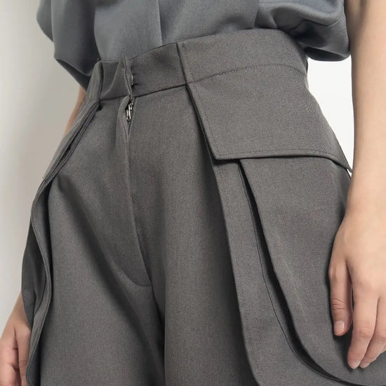 Vimala Pants Grey L Clothing