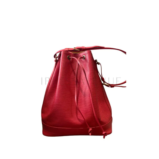 Vintage Epi Noe Gm Bucket Bag Red Crossbody