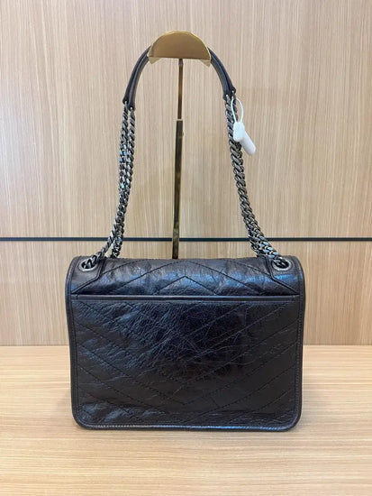 Ysl Niki Dark Coffee Medium 2024 Shoulder Bags