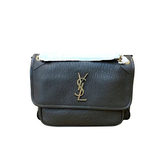 Ysl Niki Medium Leather Light Musk 2024 Hand Bag