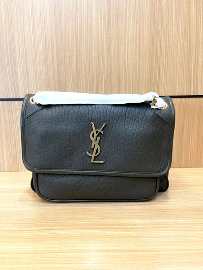 Ysl Niki Medium Leather Light Musk 2024 Crossbody Bag