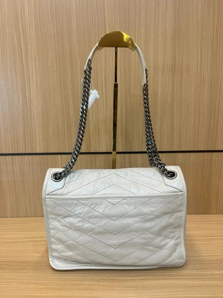 Ysl Niki White Medium 2022 Shoulder Bags