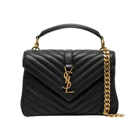 Yves Saint Laurent Collage Medium Black Ghw Crossbody Bag