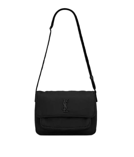 Yves Saint Laurent Niki Medium Econyl Black With Adjustable Straps Crossbody Bag