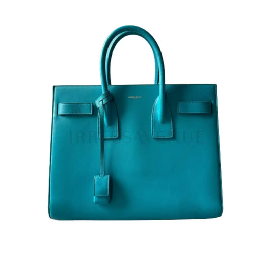 Yves Saint Laurent Sac De Jour Small Size In Blue Clair Crossbody Bag